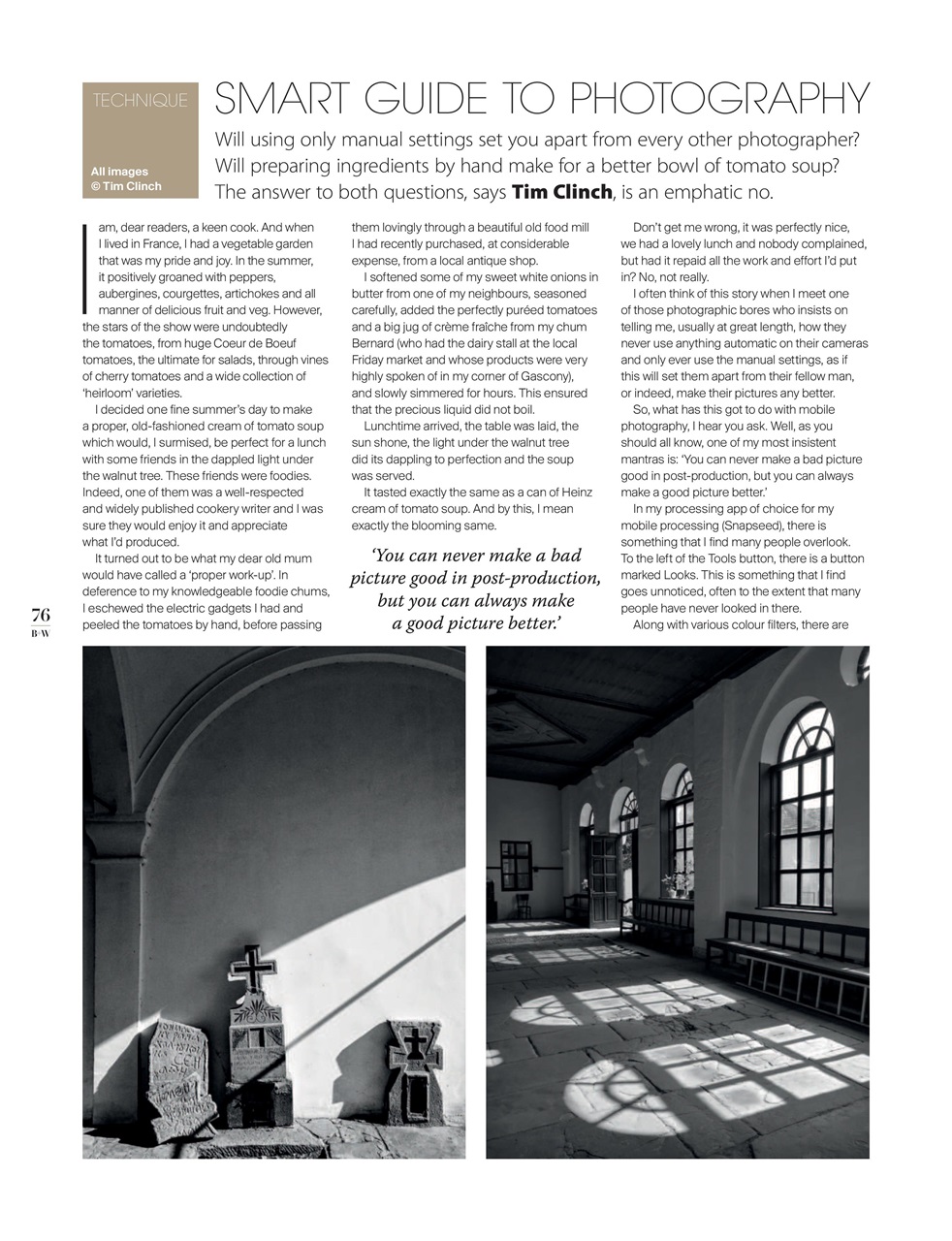 Black+White Photography Preview Pages