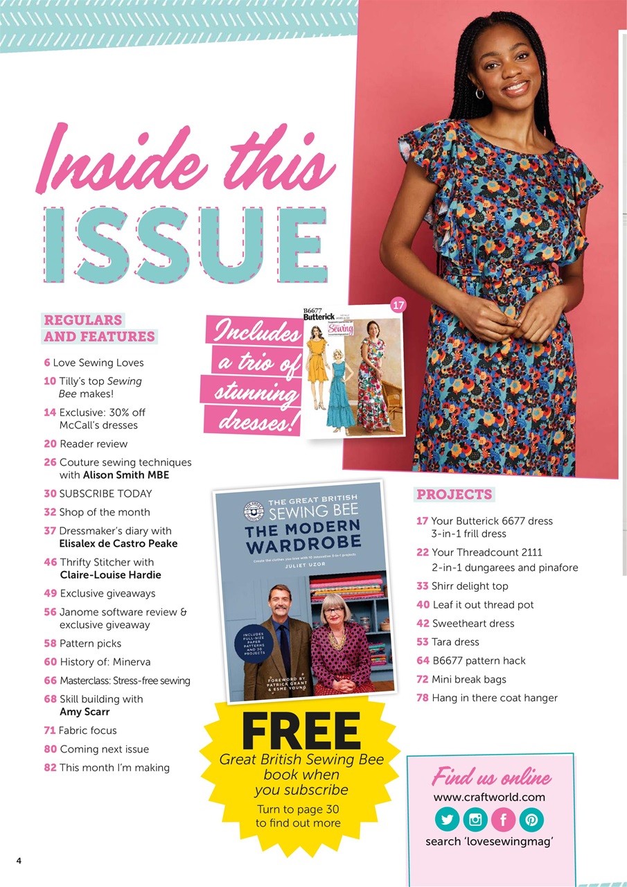 Love Sewing Preview Pages