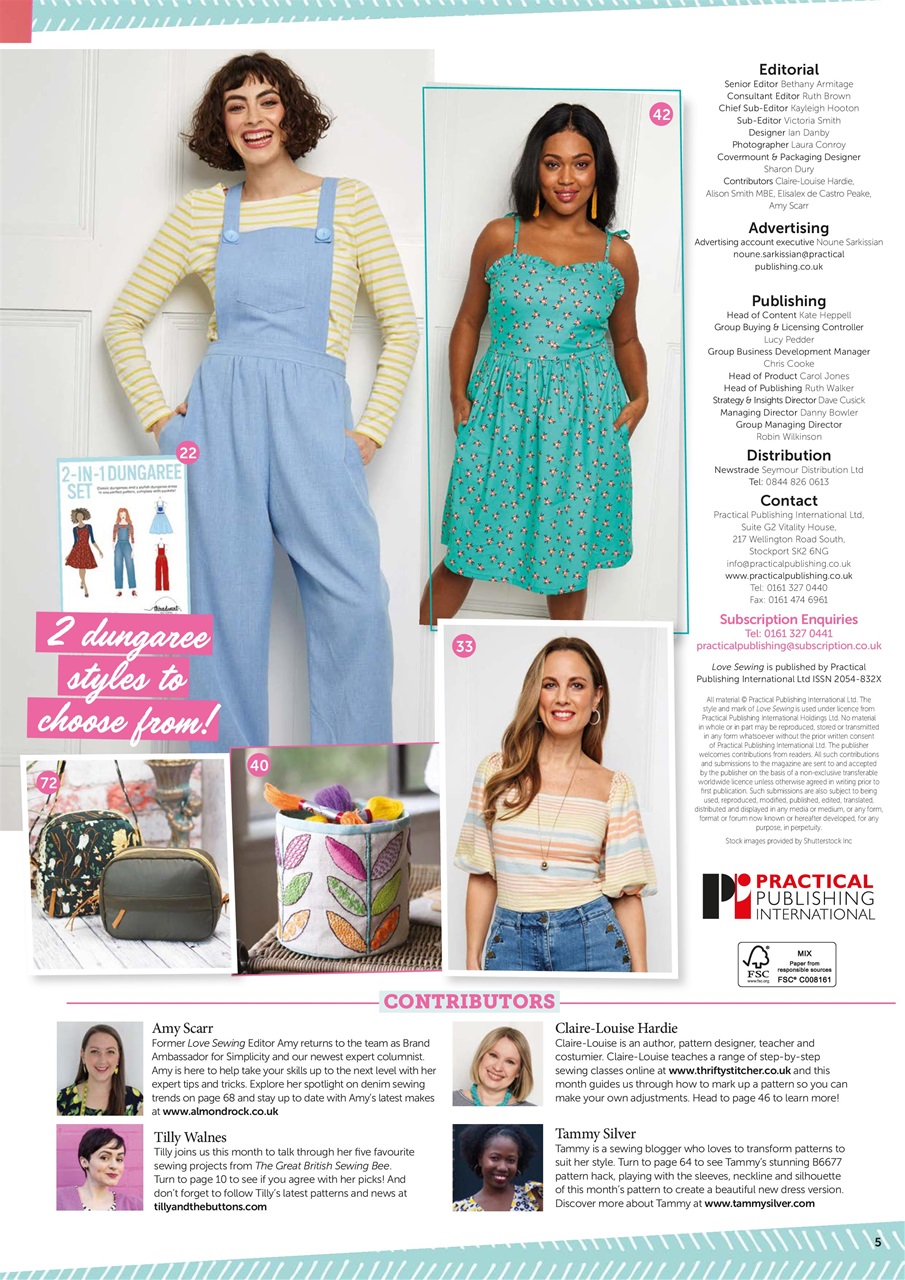 Love Sewing Preview Pages