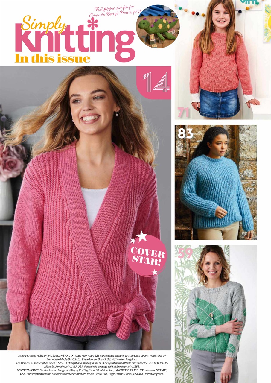 Simply Knitting Preview Pages