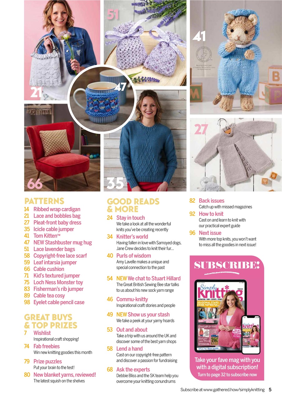 Simply Knitting Preview Pages