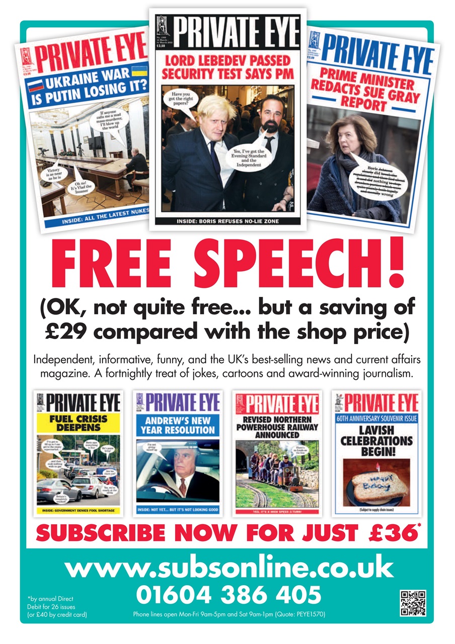 Private Eye Preview Pages