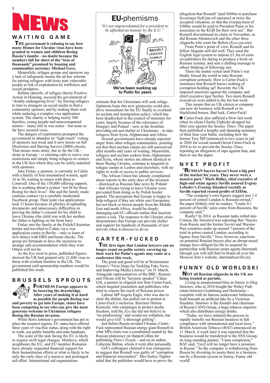 Private Eye Preview Pages