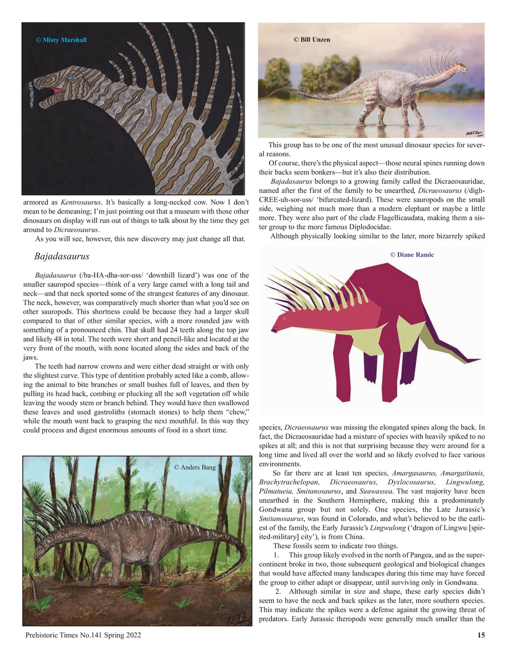 Prehistoric Times Preview Pages