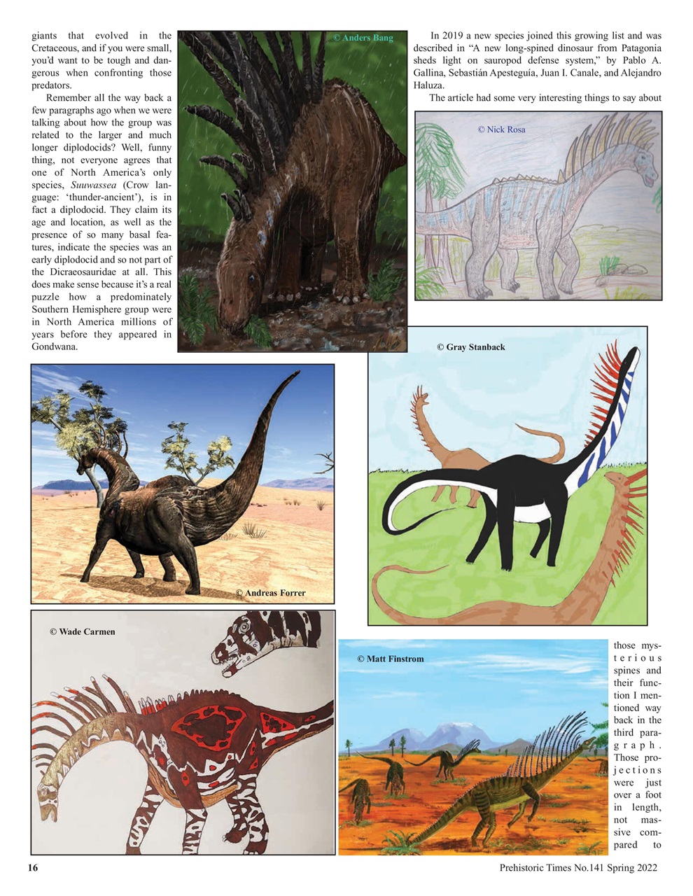 Prehistoric Times Preview Pages