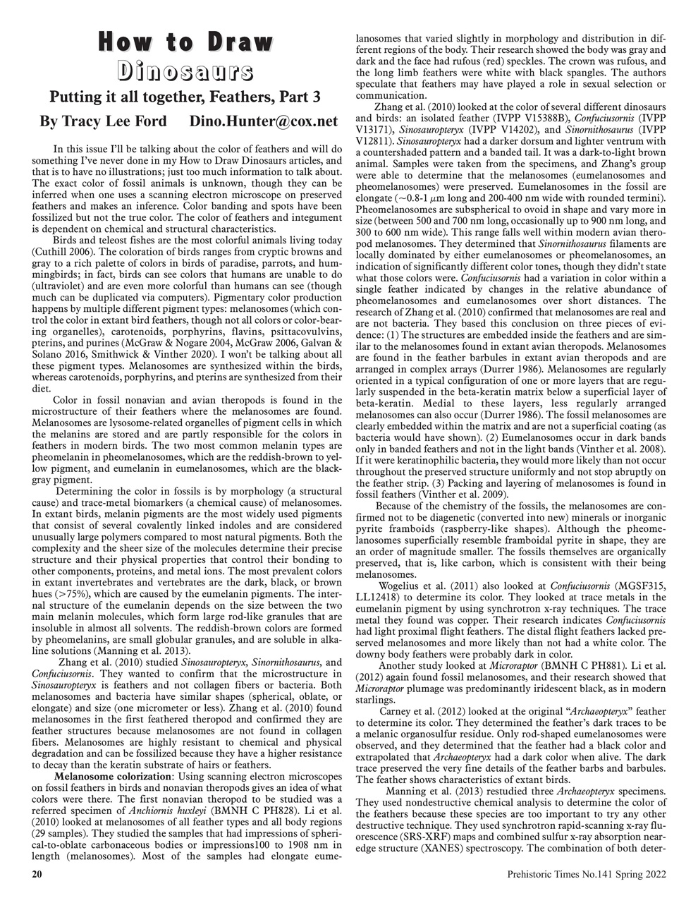 Prehistoric Times Preview Pages