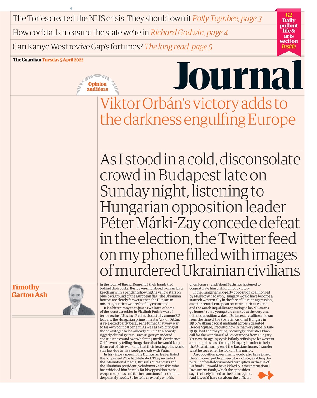 The Guardian Newspaper Preview Pages