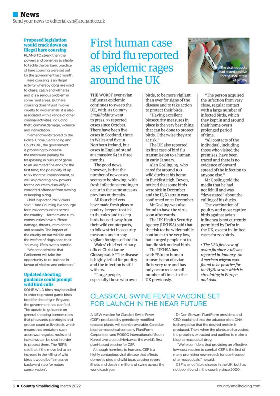 The Country Smallholder Preview Pages