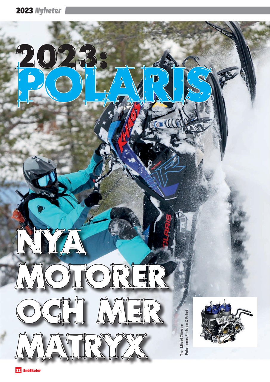 Tidningen Snöskoter Preview Pages