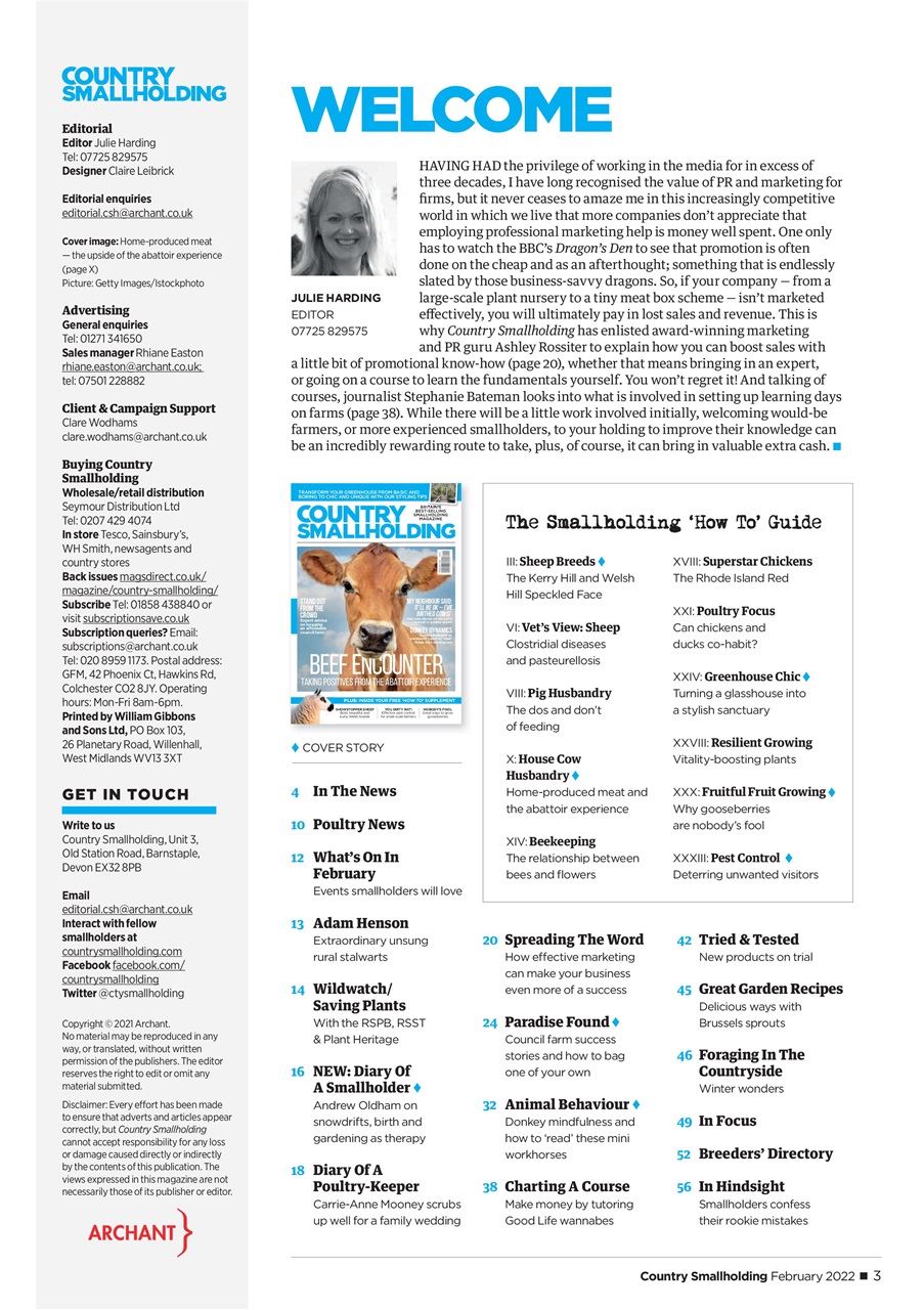 The Country Smallholder Preview Pages
