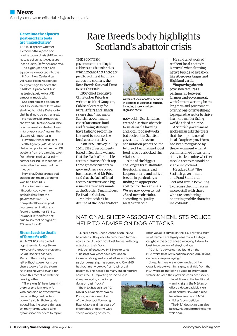 The Country Smallholder Preview Pages