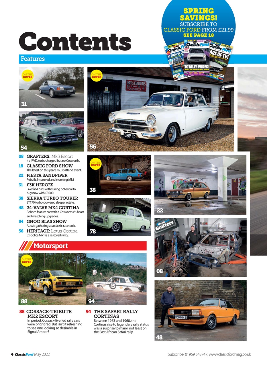 Classic Ford Preview Pages
