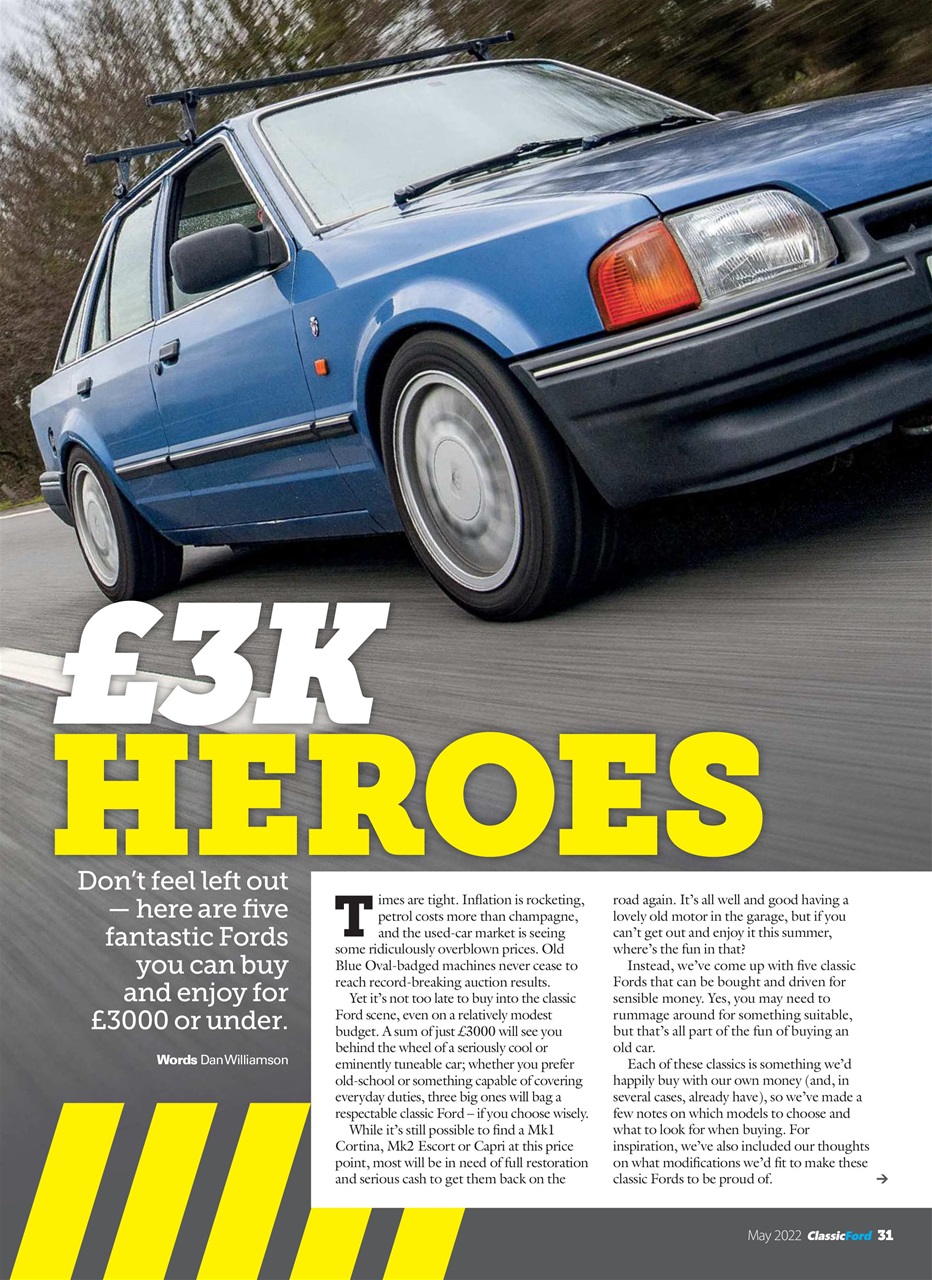 Classic Ford Preview Pages