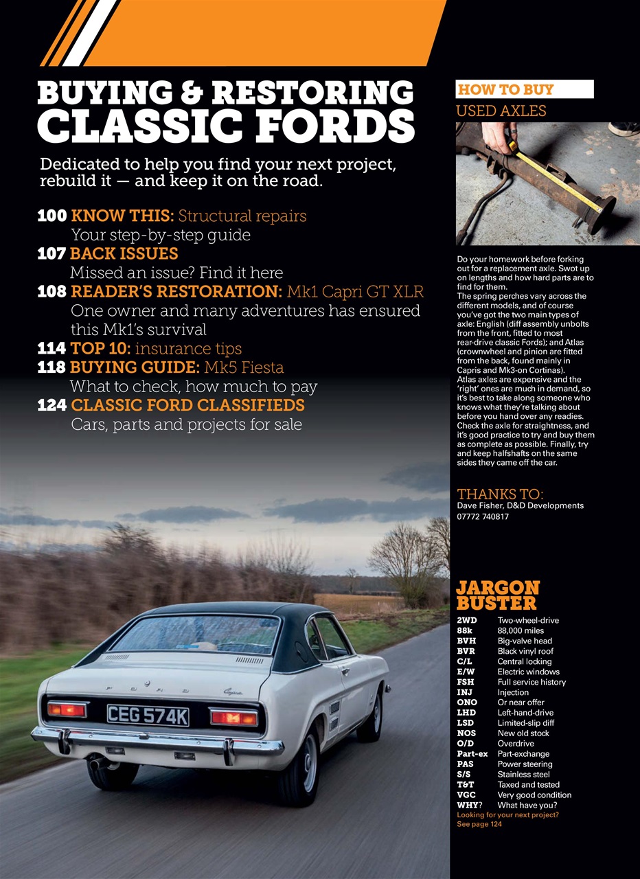 Classic Ford Preview Pages