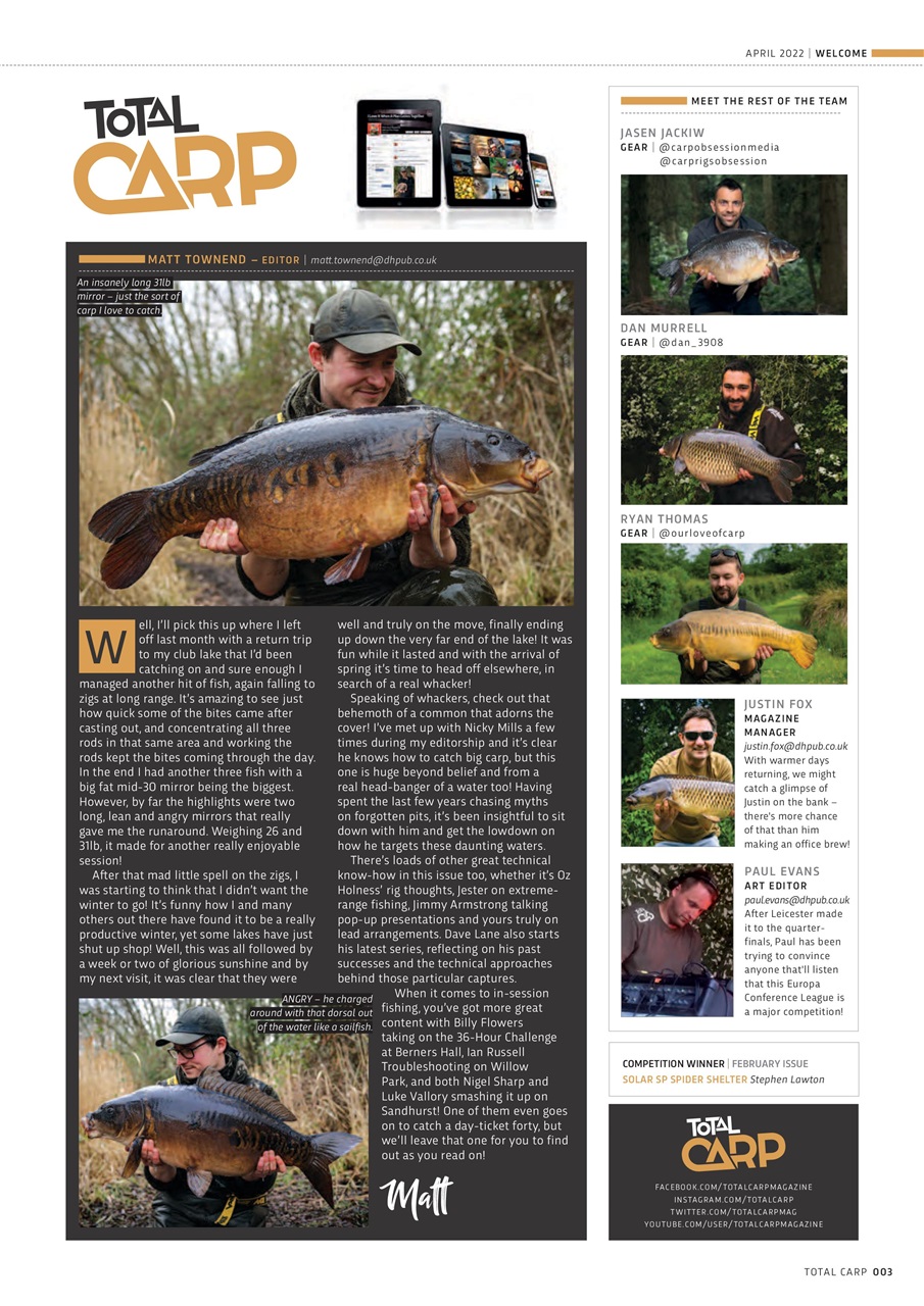 Total Carp Preview Pages