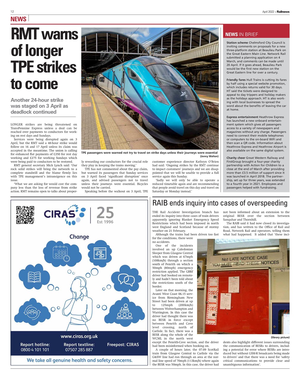 Railnews Preview Pages