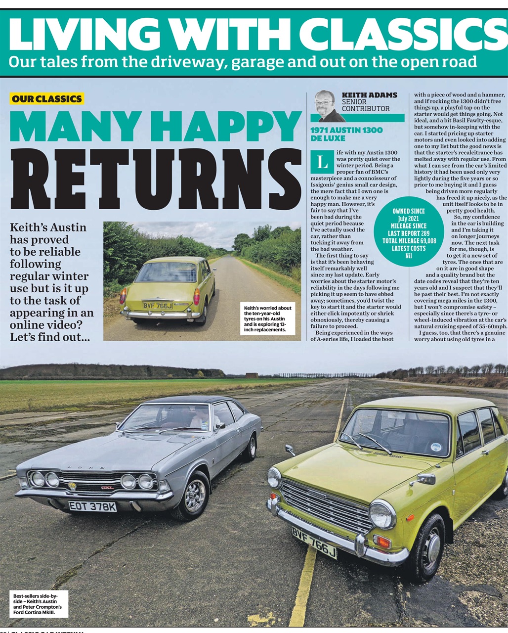 Classic Car Weekly Preview Pages