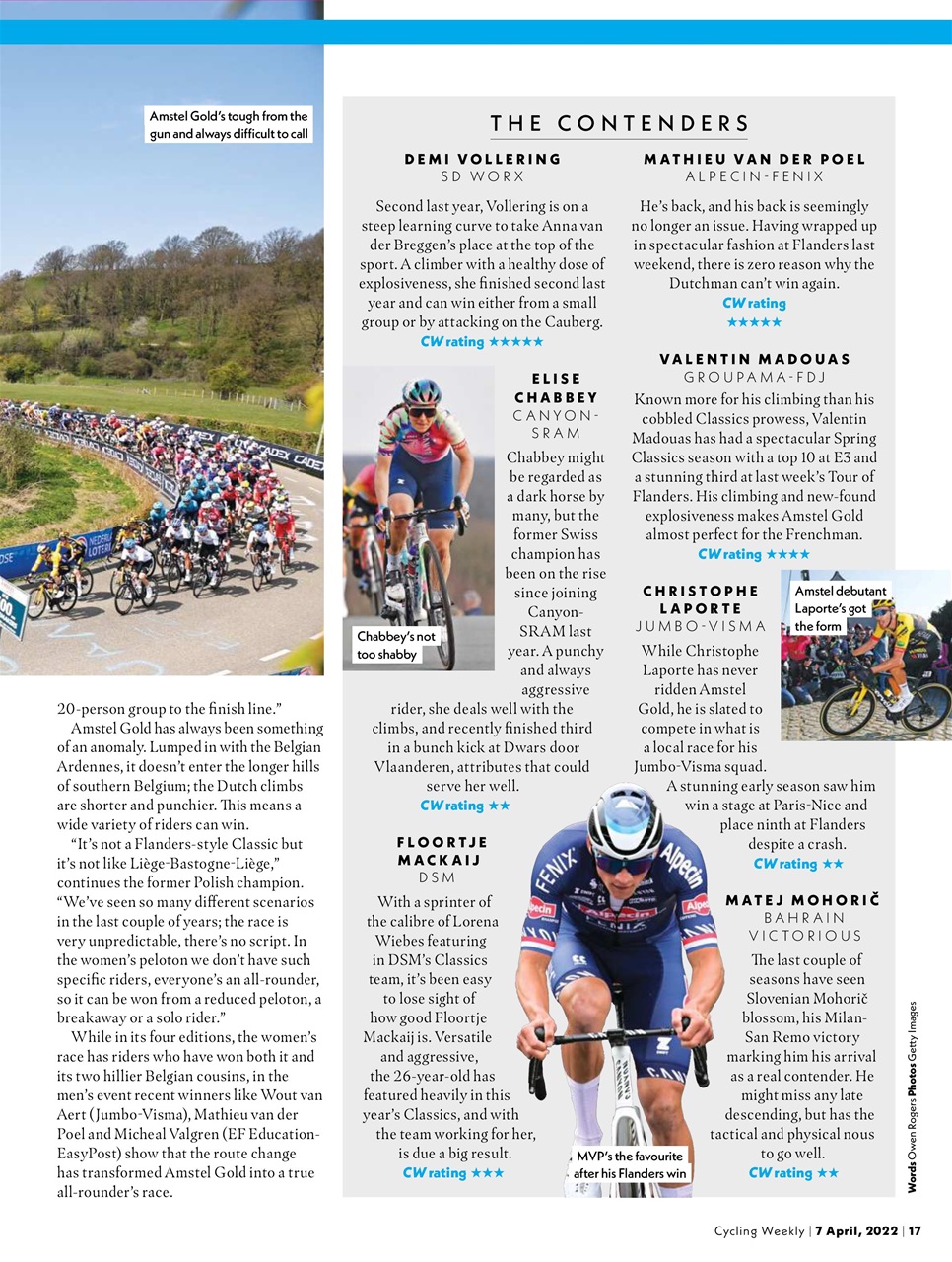 Cycling Weekly Preview Pages