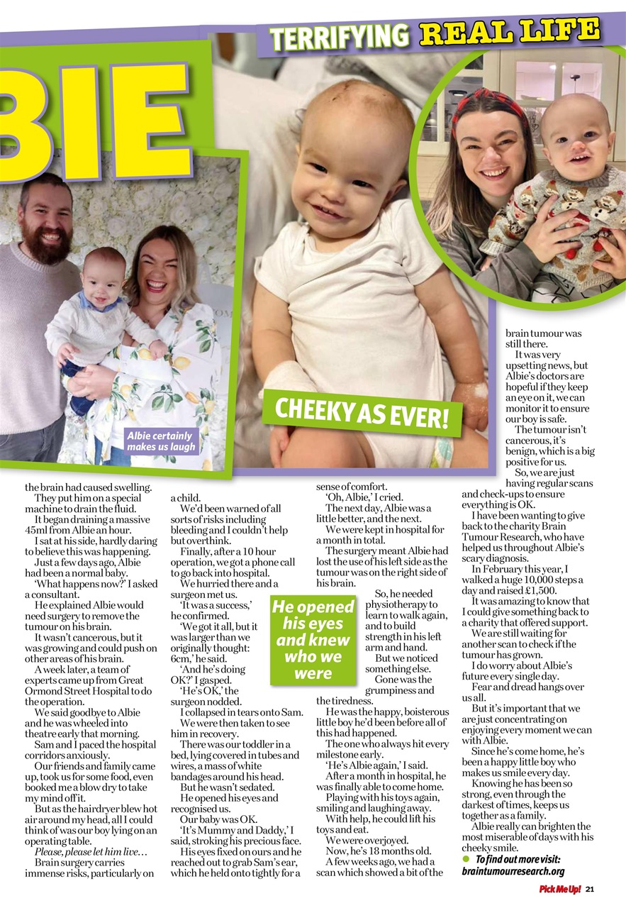 Pick Me Up Preview Pages