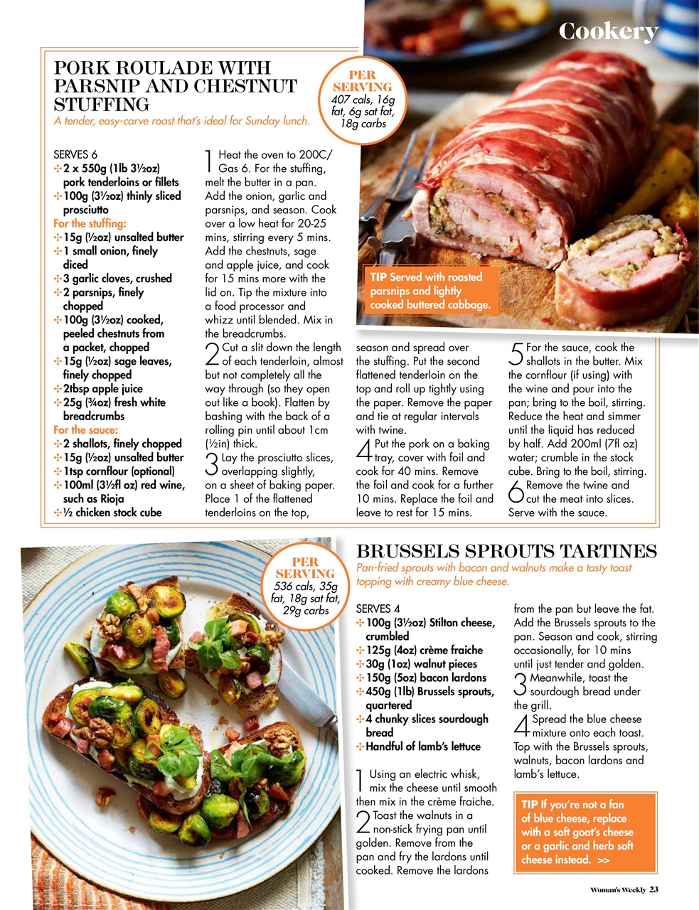 Woman's Weekly Preview Pages