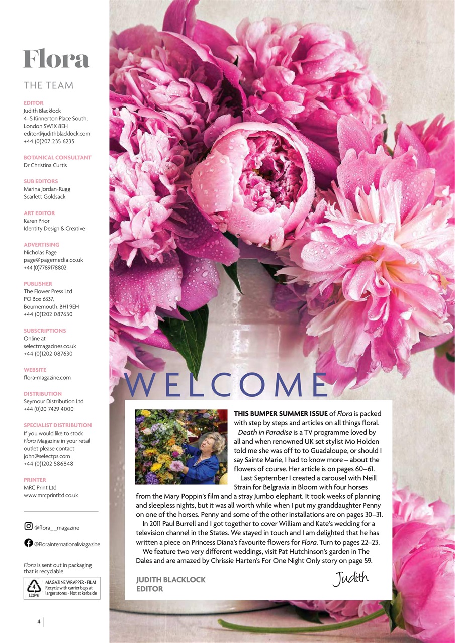 Flora International Preview Pages