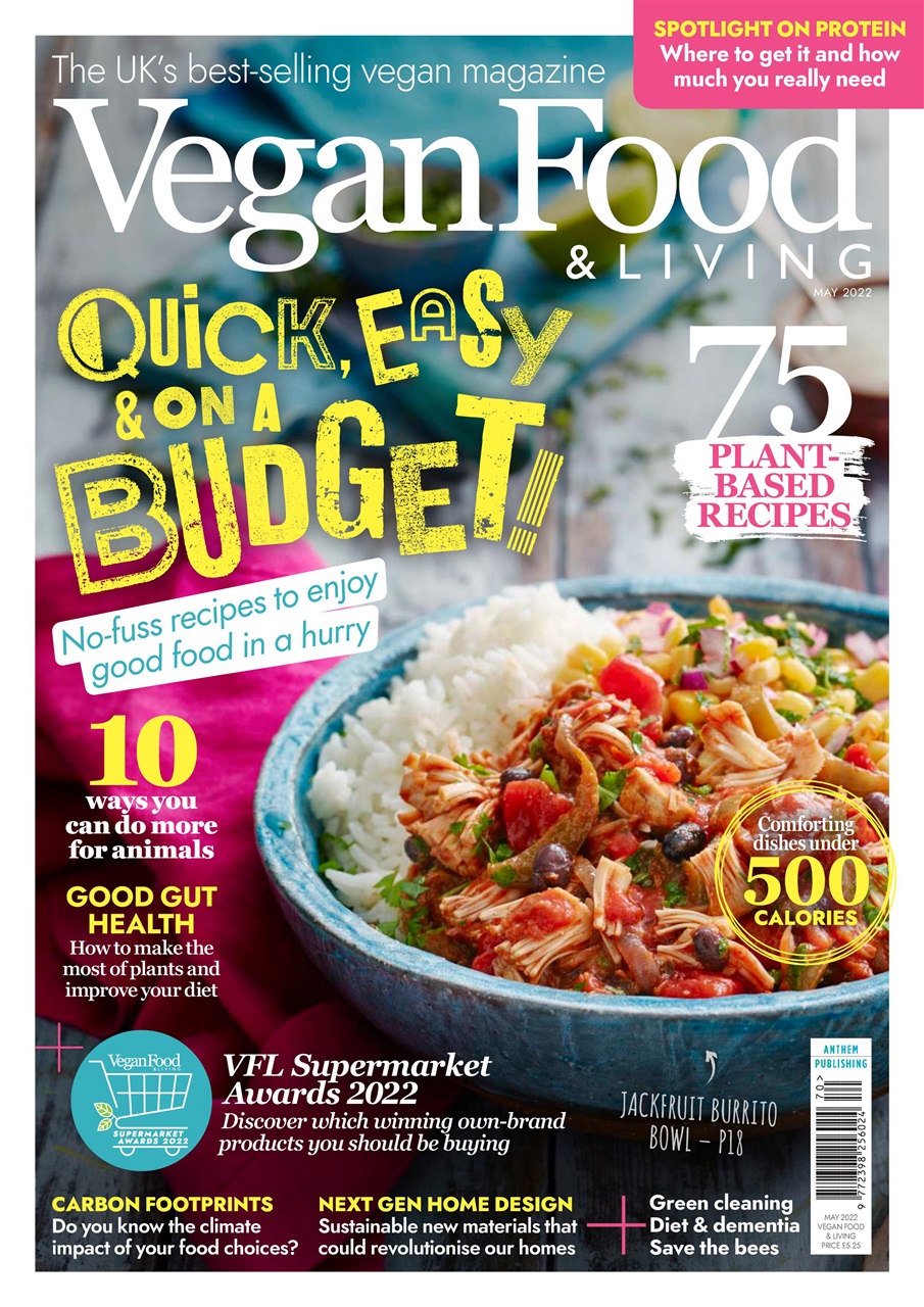Vegan Food & Living Magazine Preview Pages