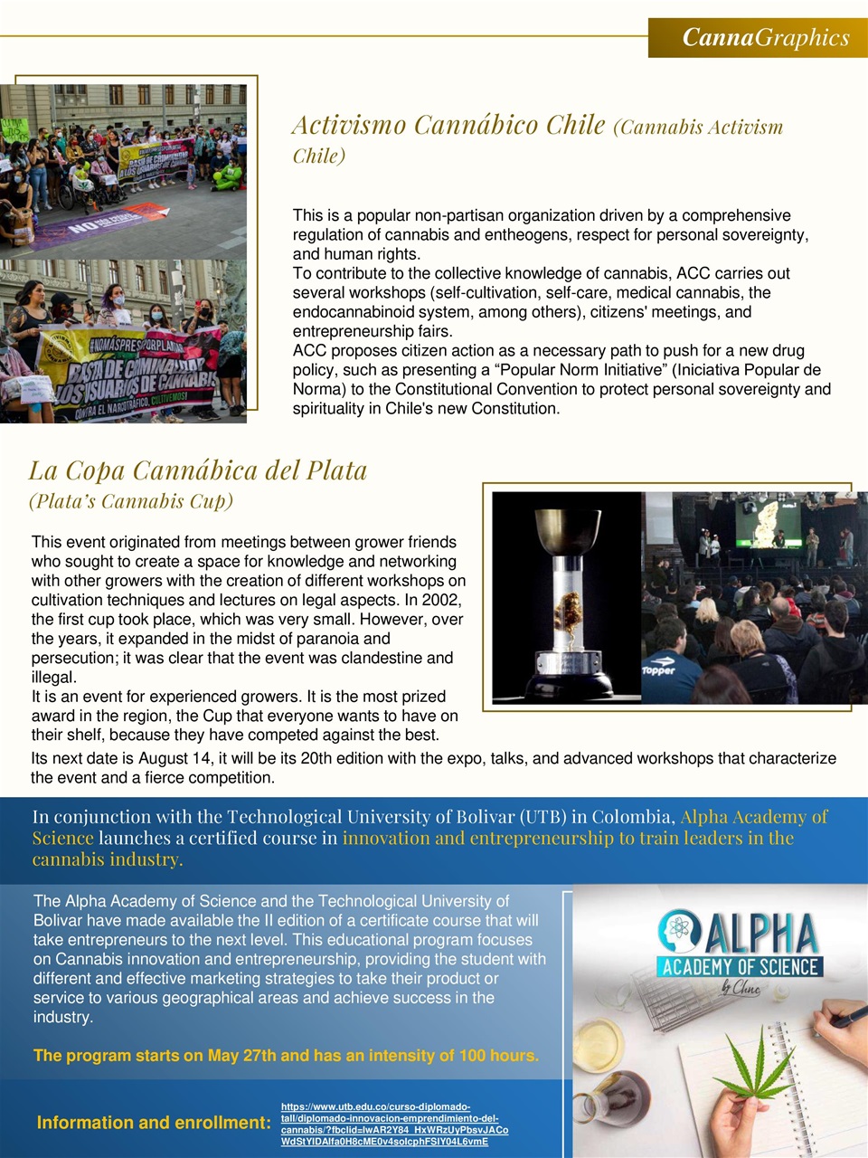 Cannabis World Journals Preview Pages