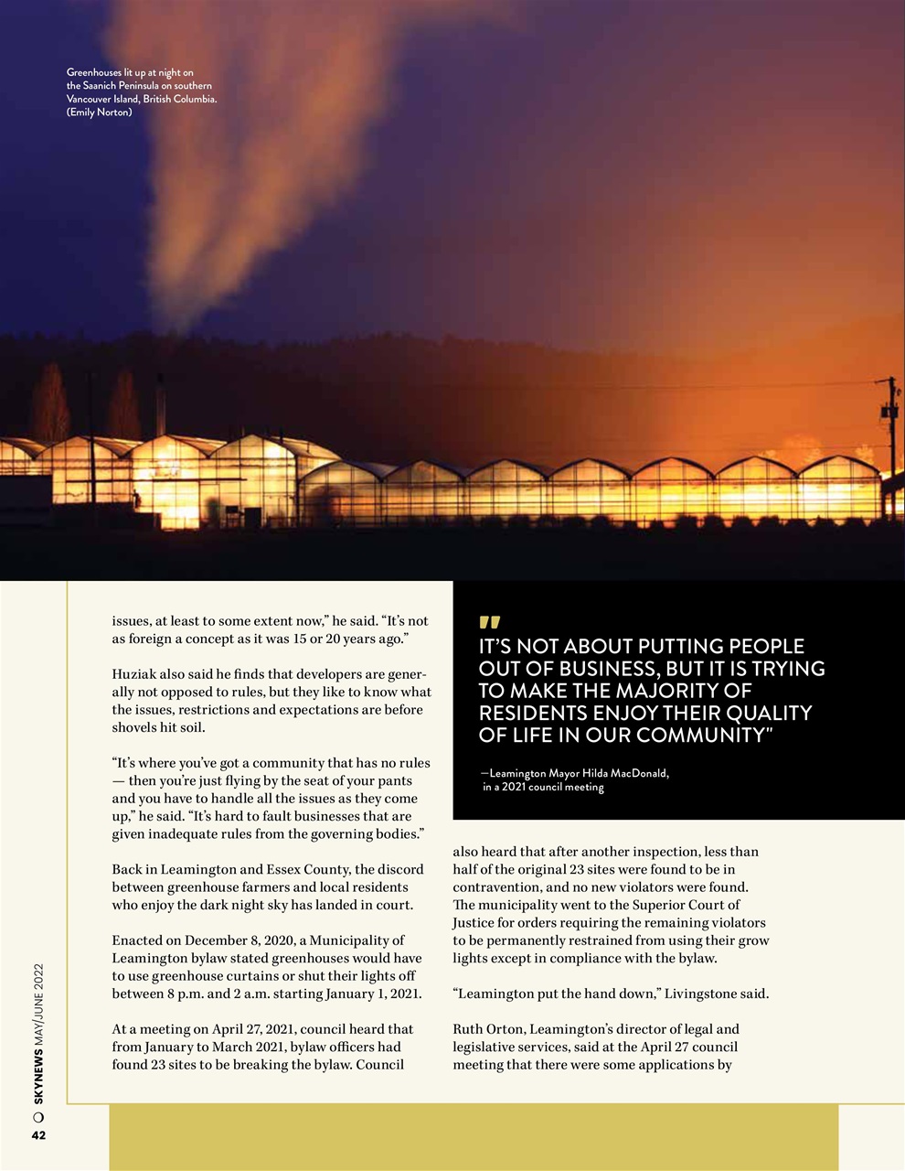 SkyNews Preview Pages