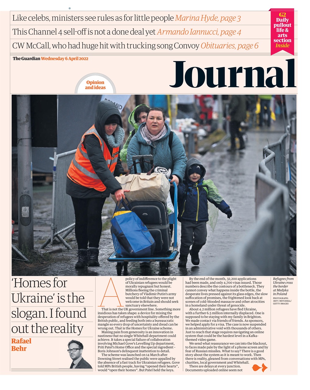 The Guardian Newspaper Preview Pages