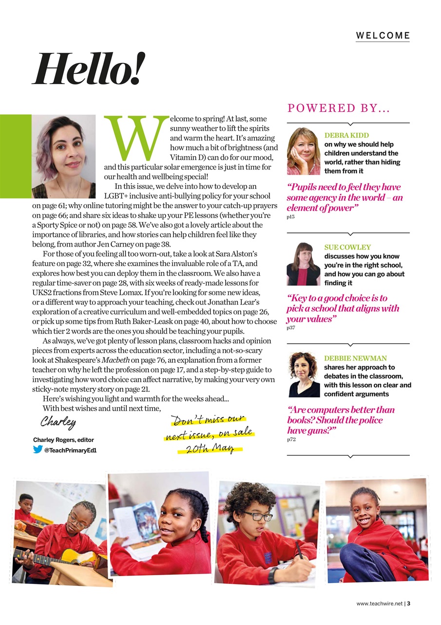 Teach Primary Preview Pages