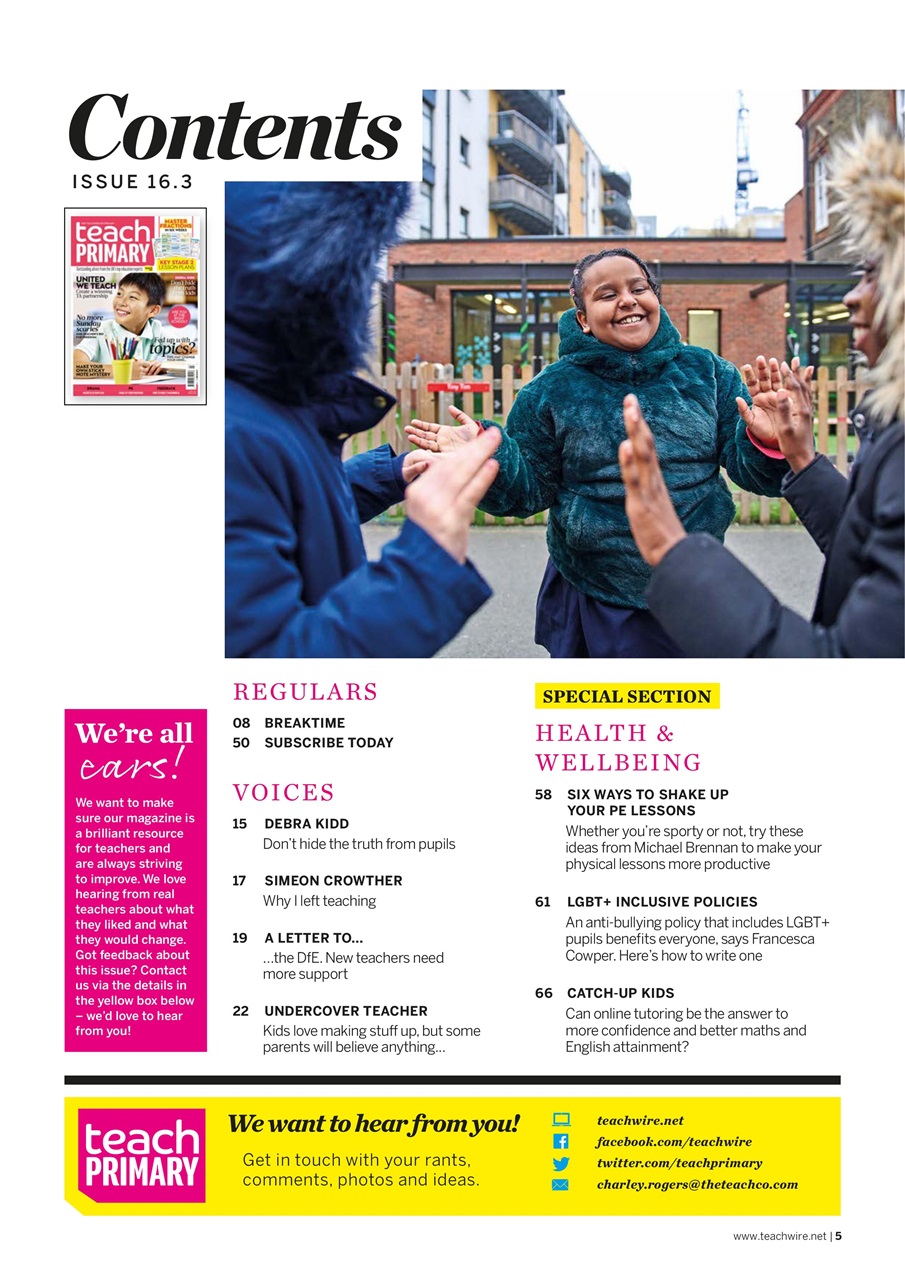 Teach Primary Preview Pages