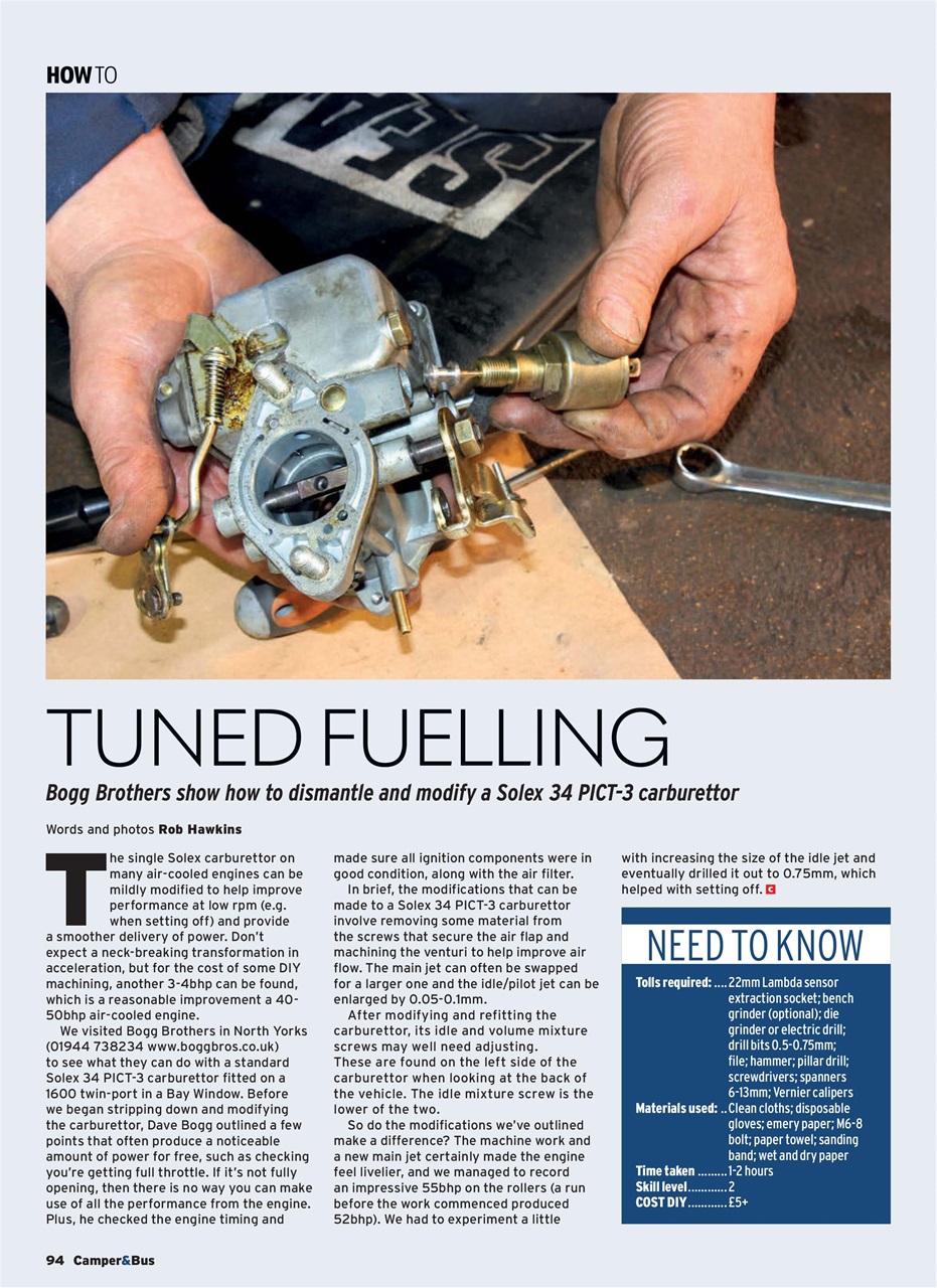 VW Camper Preview Pages