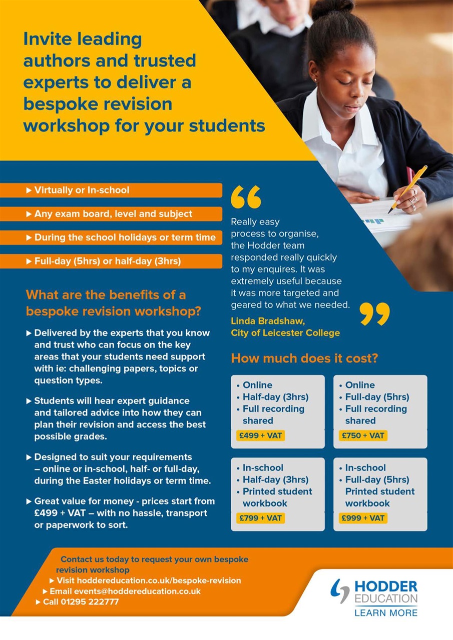 Teach Secondary Preview Pages