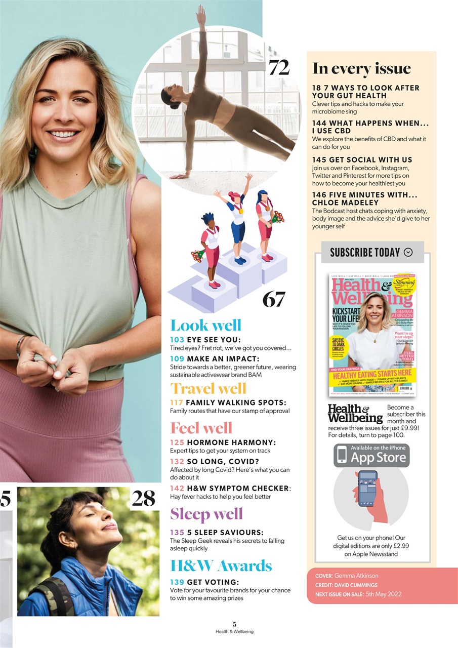 Health & Wellbeing Preview Pages