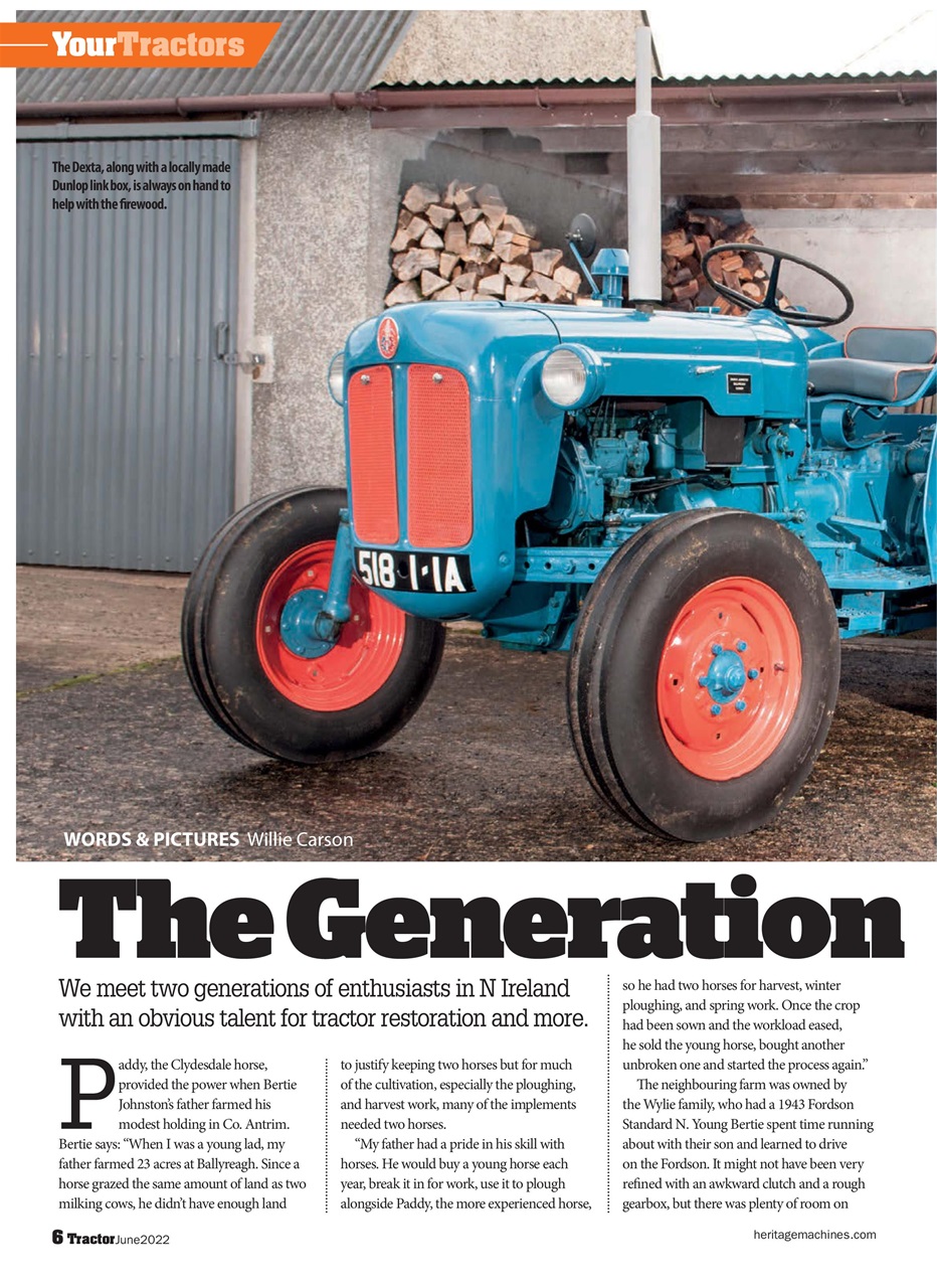 Tractor & Farming Heritage Magazine Preview Pages