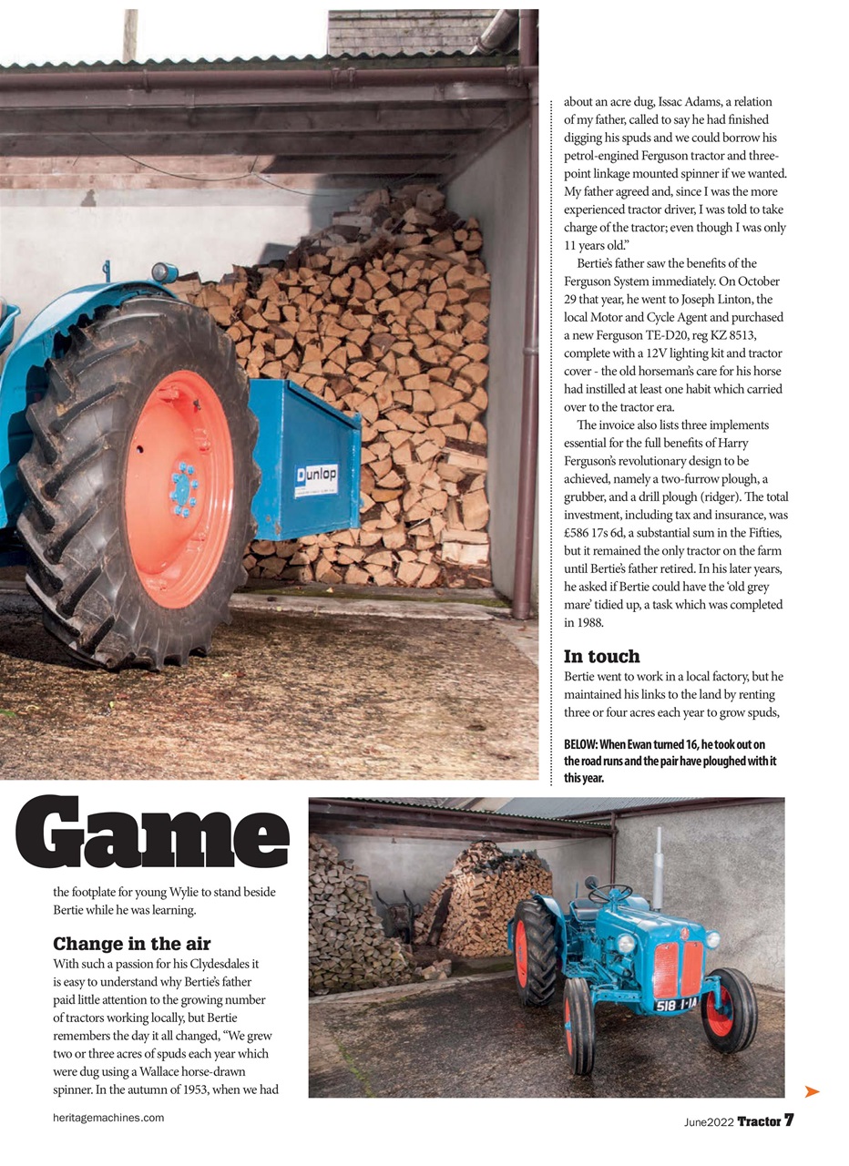 Tractor & Farming Heritage Magazine Preview Pages