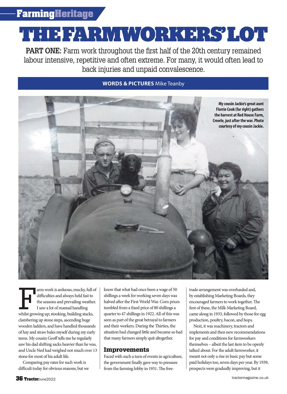 Tractor & Farming Heritage Magazine Preview Pages