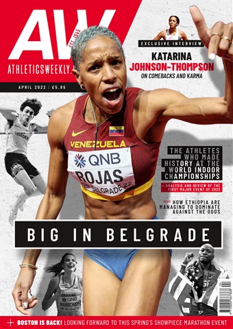 AW – Athletics Weekly Magazine issue AW April 2022