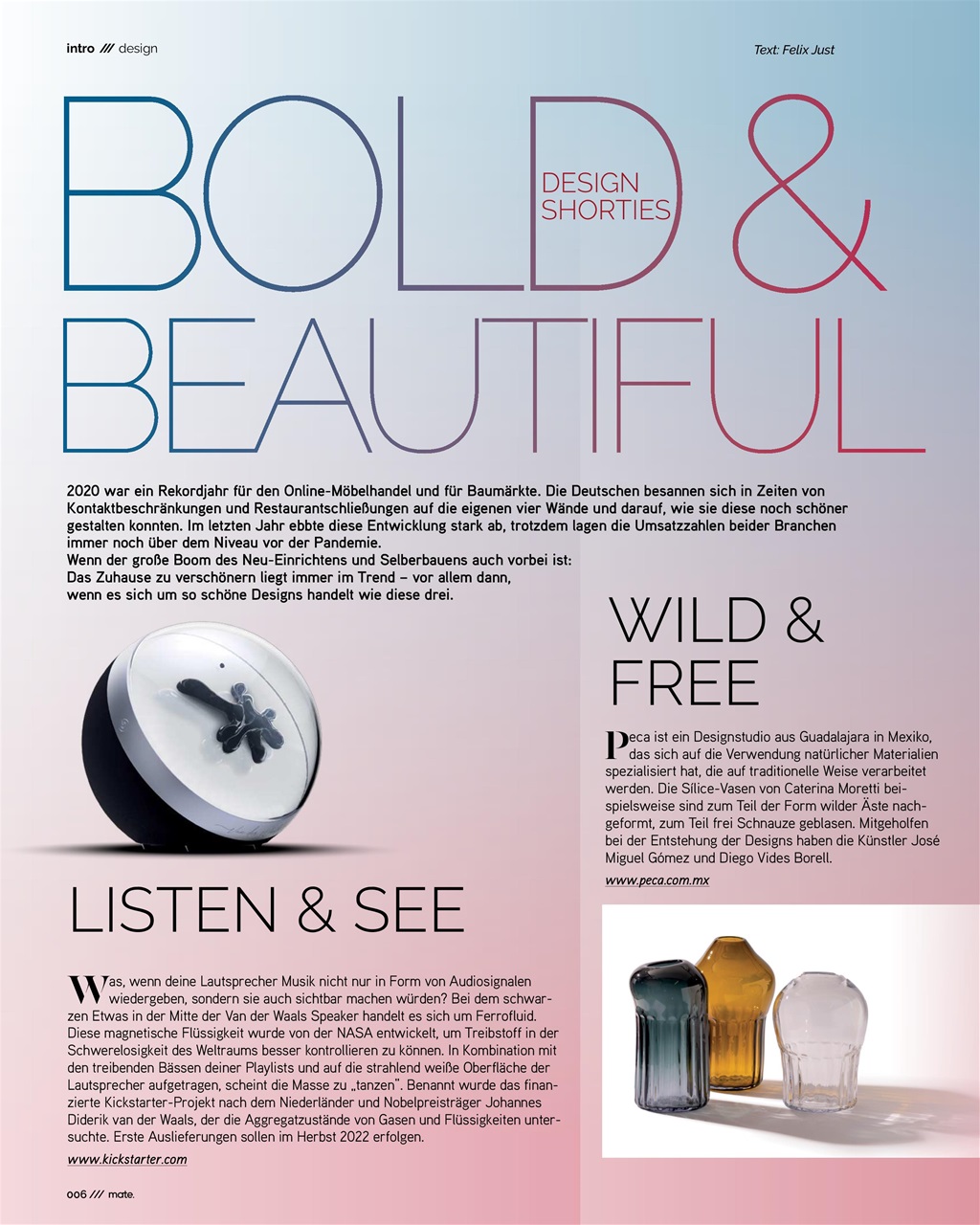 Mate Magazine Preview Pages