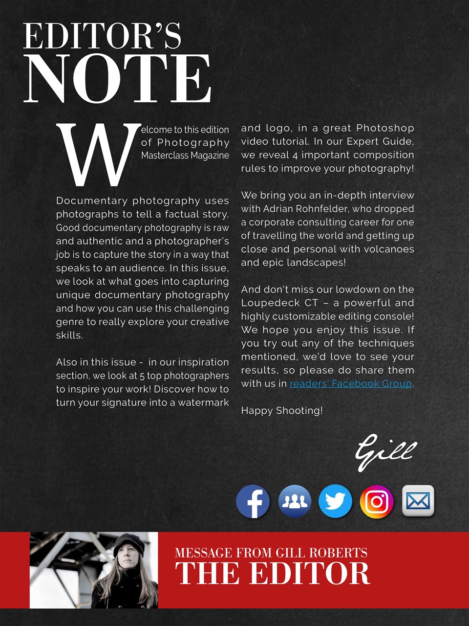 Photography Masterclass Magazine Preview Pages