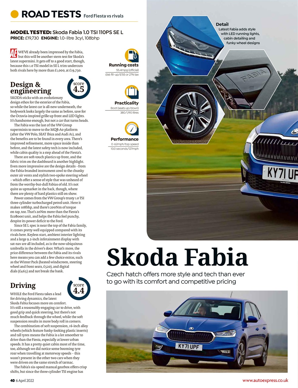 Auto Express Preview Pages