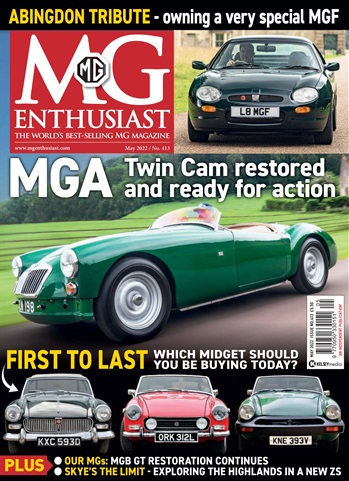 MG Enthusiast issue May-22