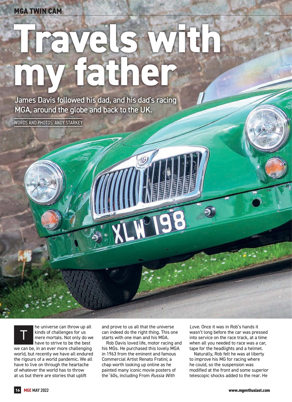 MG Enthusiast Preview Pages