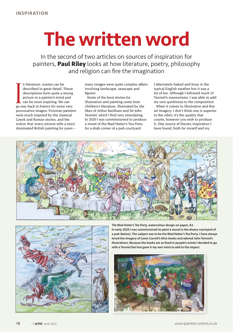 The Artist Preview Pages