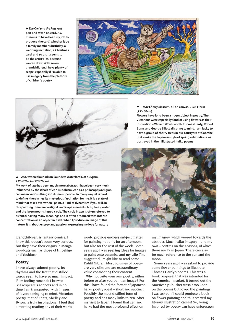 The Artist Preview Pages