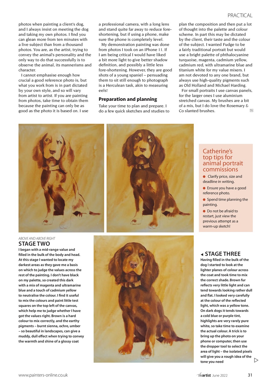 The Artist Preview Pages
