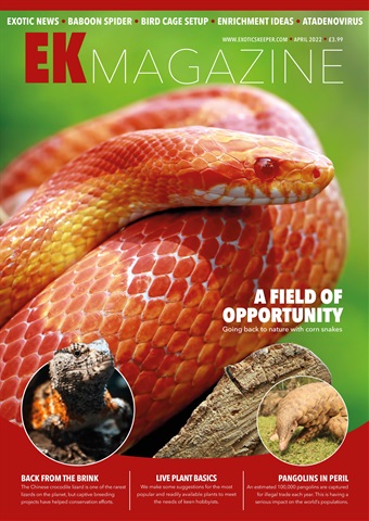 Exotics Keeper issue April 2022