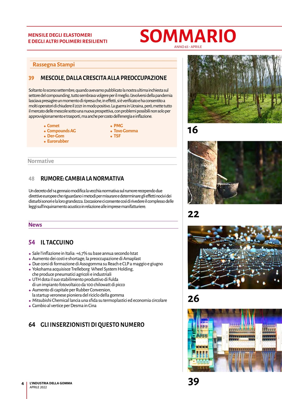 L’industria della Gomma Preview Pages
