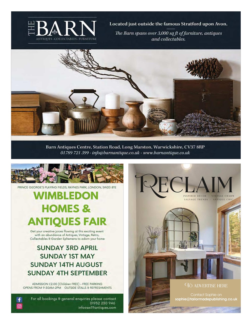 Reclaim Preview Pages