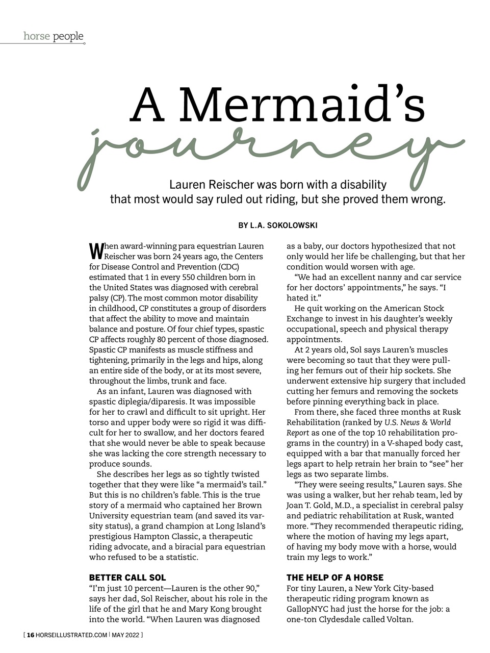 Horse Illustrated Magazine Preview Pages